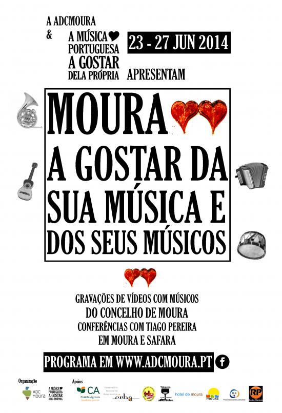 Cartaz musica poruguesa a gostar dela ppia